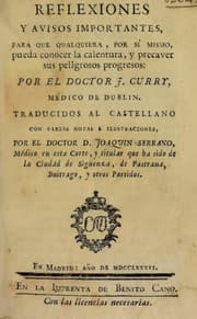 Tapa de Some thoughts on the nature of fevers, on the causes of their becoming so frequently mortal and on the means to prevent it