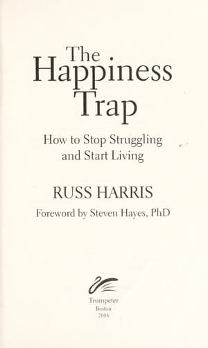 Tapa de The Happiness Trap