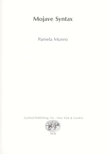 Tapa de Mojave syntax