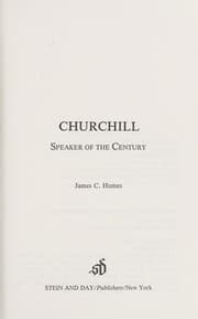 Tapa de Churchill, speaker of the century