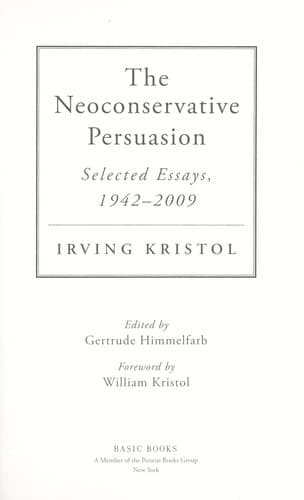 Tapa de The neoconservative persuasion