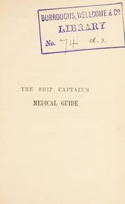 Tapa de The ship captain's medical guide