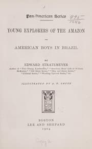 Tapa de Young explorers of the Amazon