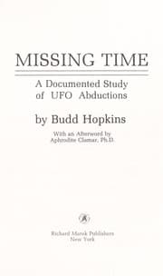 Tapa de Missing time