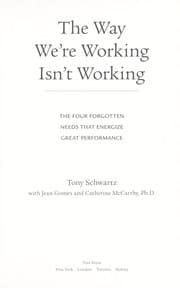 Tapa de The way we're working isn't working
