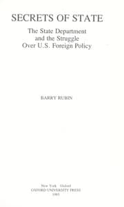 Tapa de Secrets of state