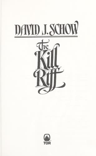 Tapa de The kill riff