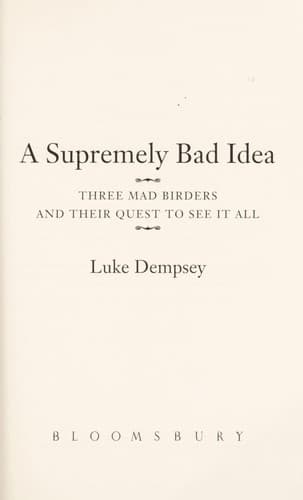 Tapa de A supremely bad idea