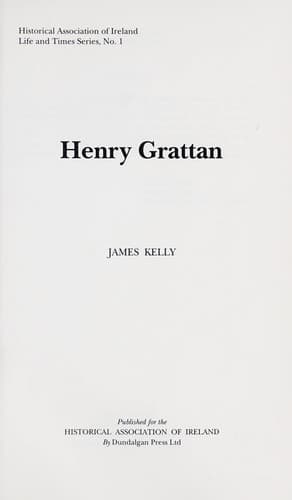 Tapa de Henry Grattan