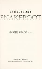 Tapa de Snakeroot (Nightshade Series, Book 4)