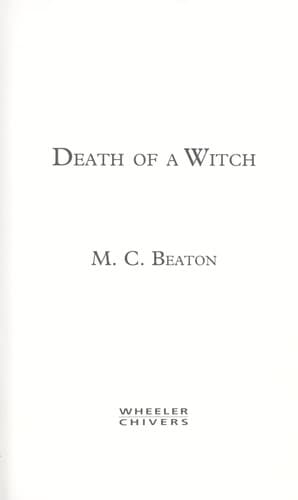Tapa de Death of a witch