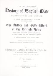 Tapa de An illustrated history of English plate, ecclesiastical and secular