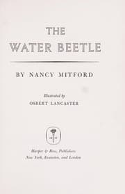 Tapa de The water beetle
