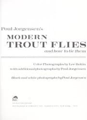 Tapa de Poul Jorgensen's Trout Flies