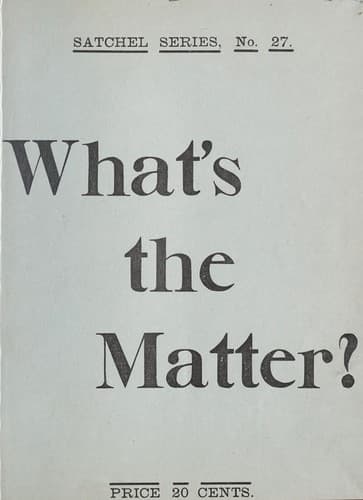 Tapa de What's the matter?