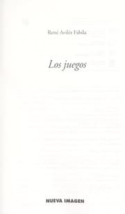 Tapa de Los juegos