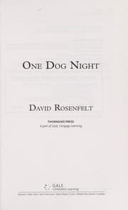 Tapa de One dog night