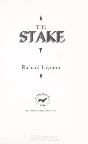 Tapa de The Stake