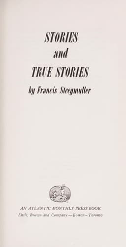 Tapa de Stories and true stories