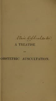 Tapa de A treatise on obstetric auscultation