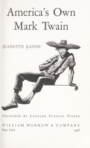 Tapa de America's own Mark Twain