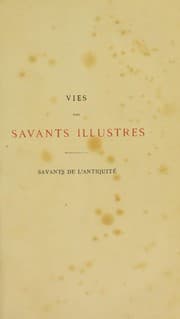 Tapa de Vies des savants illustres depuis l'antiquit©♭ jusqu'au dix-neuvi©·me si©·cle avec l'appr©♭ciation sommaire de leurs travaux