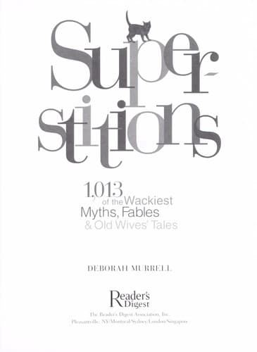 Tapa de Superstitions