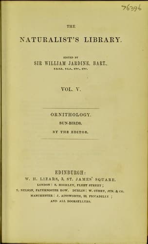 Tapa de Ornithology