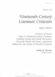 Tapa de Nineteenth-century literature criticism