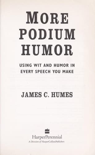 Tapa de More podium humor