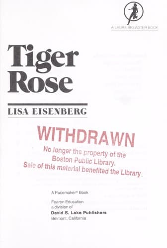 Tapa de Tiger Rose