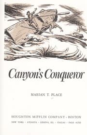Tapa de John Wesley Powell: canyon's conqueror