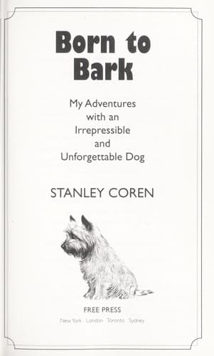 Tapa de Born to bark