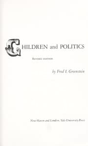 Tapa de Children and Politics (Political Science Study)