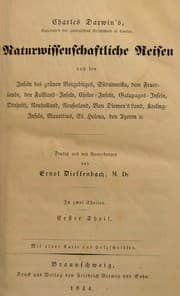 Tapa de Naturwissenschaftliche Reisen nach den Inseln des gr©ơnen Vorgebirges, S©ơdamerika ... &c