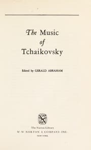 Tapa de The music of Tchaikovsky