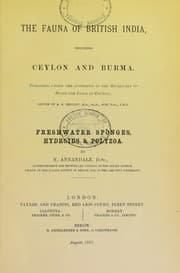 Tapa de The Fauna of British India, including Ceylon and Burma