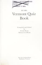Tapa de The Vermont quiz book