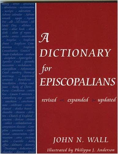 Tapa de Dictionary for Episcopalians