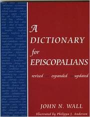 Tapa de Dictionary for Episcopalians