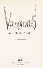 Tapa de Empire of night