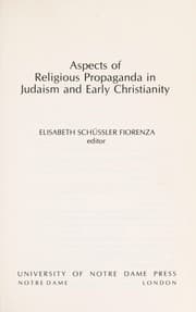 Tapa de Aspects of religious propaganda in Judaism and early Christianity