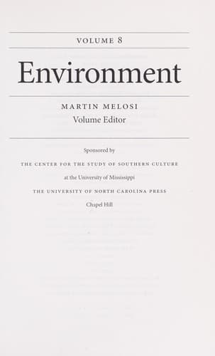 Tapa de Environment