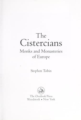 Tapa de The Cistercians