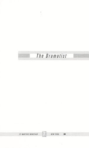 Tapa de The dramatist