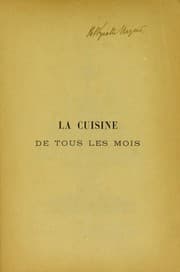 Tapa de La cuisine de tous les mois