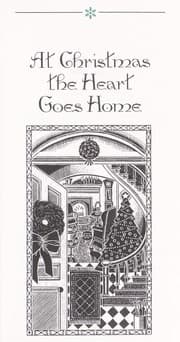 Tapa de At Christmas the heart goes home