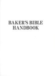 Tapa de Baker's Bible handbook