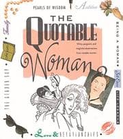 Tapa de The Quotable woman