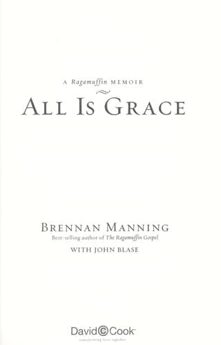 Tapa de All is grace